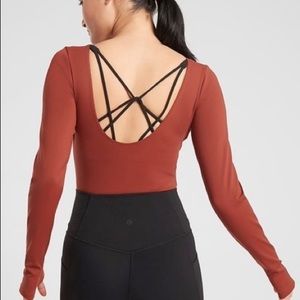 Athleta Align openback bodysuit,XS, NWT.